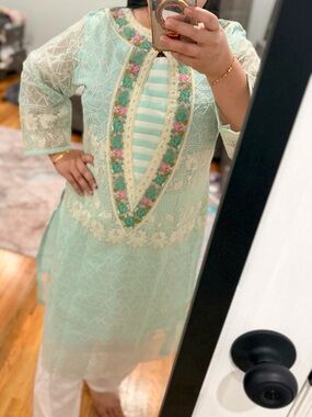 Pakistani kurta Indian dress single vauge  brand pakistani designer party wear